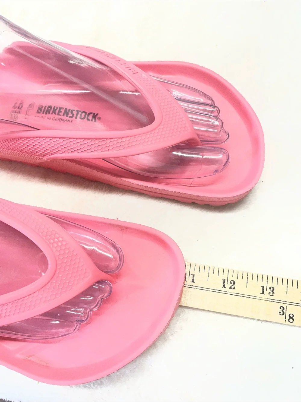 Birkenstock Women's Coral Pink EVA Thong Sandals